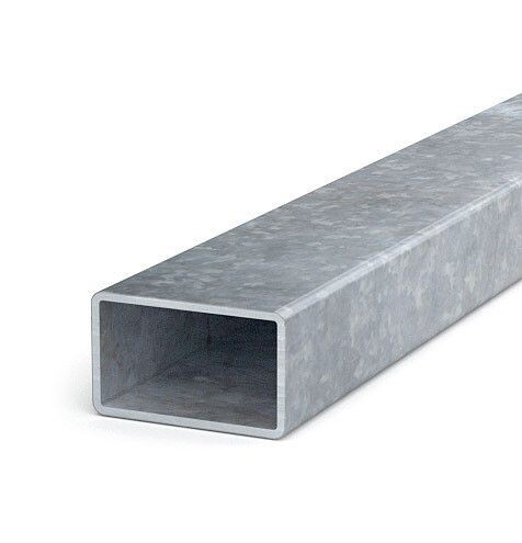 jekl - oceľový rýgl 50x30x2 mm, dĺžka 3 m, pozink