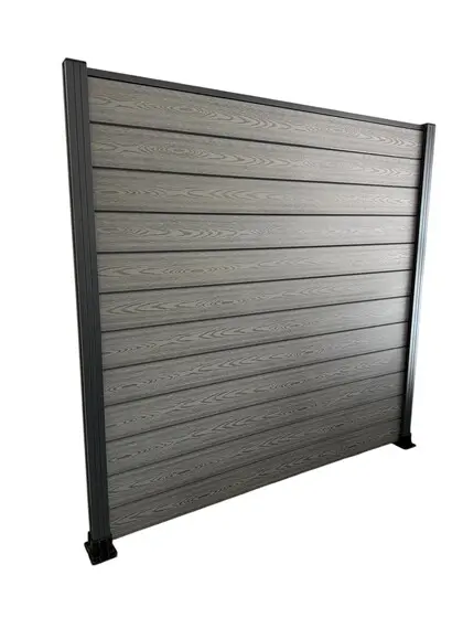 WPC plotové pole 185x185cm - light grey