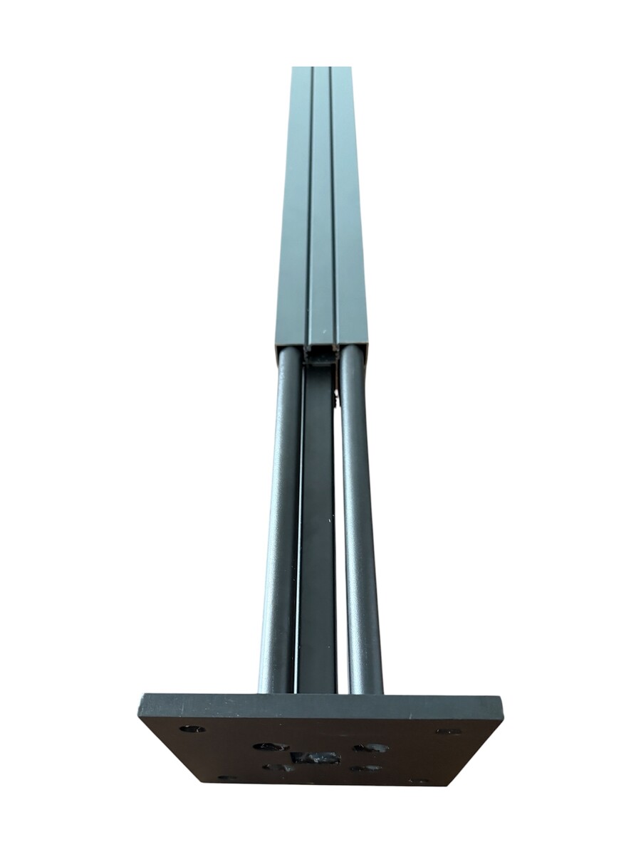 WPC plotové pole 185x185cm - chocolate